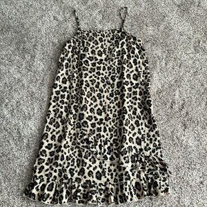 Cheetah Print Dress